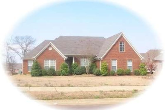 Exterior - Front Elevation for European House Plan #81-1521 - 3 bed, 2 bath