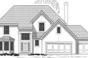 Traditional Style House Plan - 4 Beds 3.5 Baths 2669 Sq/Ft Plan #67-535 