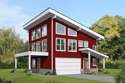 Modern Style House Plan - 3 Beds 2 Baths 1792 Sq/Ft Plan #932-575 