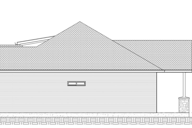 Architectural House Design - Left Side