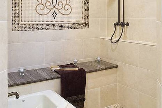 Master Bathroom - 4000 square foot European home