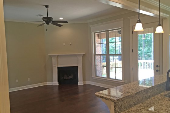 Interior - Family Room for European House Plan #430-122 - 3 bed, 2 bath