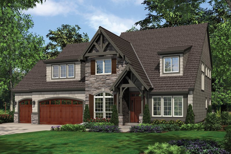 Craftsman Style House Plan - 5 Beds 2.5 Baths 2729 Sq/Ft Plan #48-632