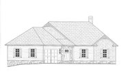 Ranch Style House Plan - 3 Beds 3.5 Baths 2798 Sq/Ft Plan #437-88 