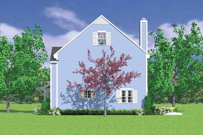 Dream House Plan - Exterior - Other Elevation for Country House Plan #72-1105 - 3 bed, 2.5 bath