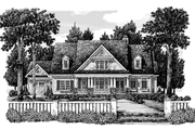 Country Style House Plan - 4 Beds 3.5 Baths 3761 Sq/Ft Plan #927-321 