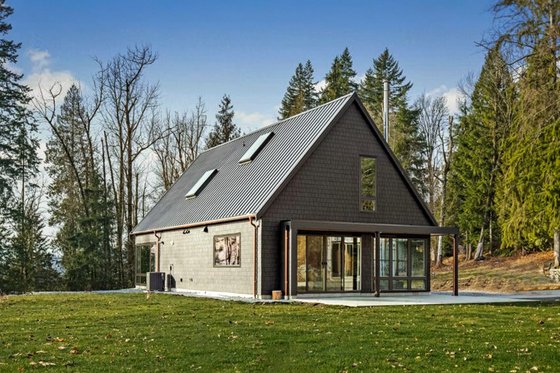 Exterior - Front Elevation 5 for Cabin House Plan #1114-38 - 3 bed, 3 bath