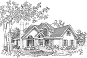 Traditional Style House Plan - 4 Beds 2.5 Baths 2441 Sq/Ft Plan #929-249 