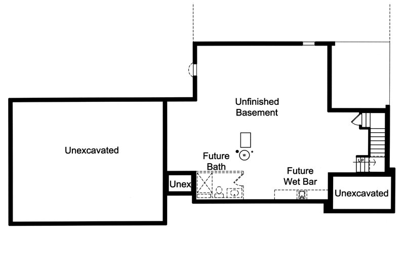 Home Plan - Floor Plan - Other Floor for Traditional House Plan #46-919 - 3 bed, 4 bath