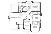 Traditional Style House Plan - 4 Beds 3.5 Baths 3330 Sq/Ft Plan #132-425 