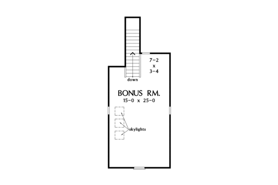 Floor Plan - Other Floor for Traditional House Plan #929-959 - 3 bed, 3 bath