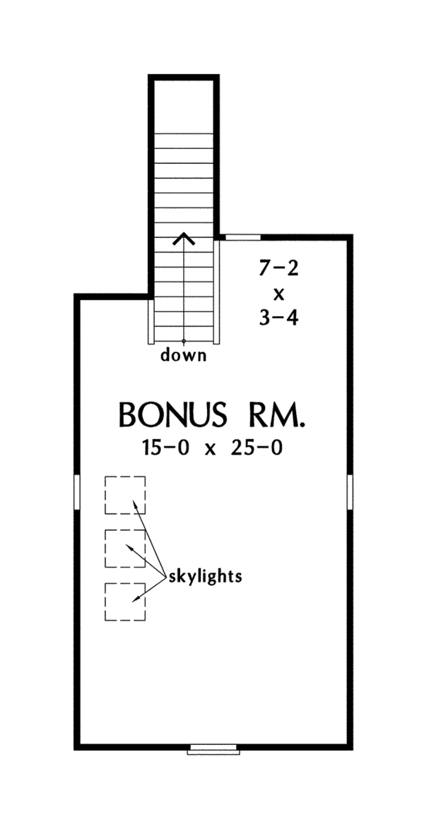 Home Plan - Traditional Floor Plan - Other Floor Plan #929-959