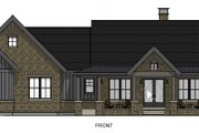Farmhouse Style House Plan - 6 Beds 5.5 Baths 4674 Sq/Ft Plan #1069-41 Exterior 