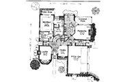 Colonial Style House Plan - 4 Beds 3.5 Baths 2811 Sq/Ft Plan #310-722 