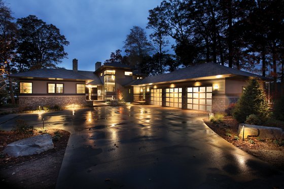 Exterior - Front Elevation 3 for Contemporary House Plan #928-261 - 4 bed, 4.5 bath