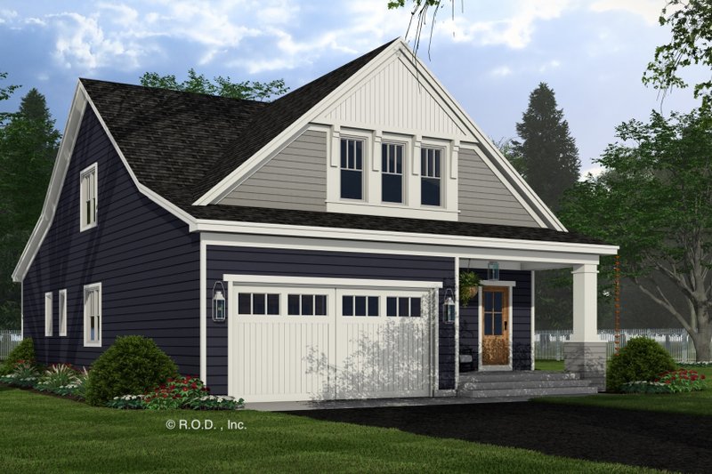 House Design - Exterior - Front Elevation 5 for Bungalow House Plan #51-1293 - 4 bed, 4 bath