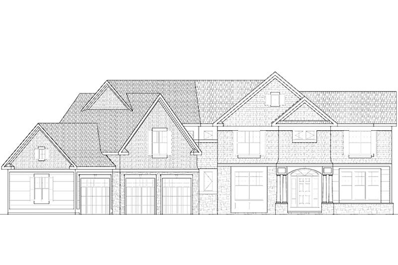 House Design - Craftsman Exterior - Front Elevation Plan #328-411