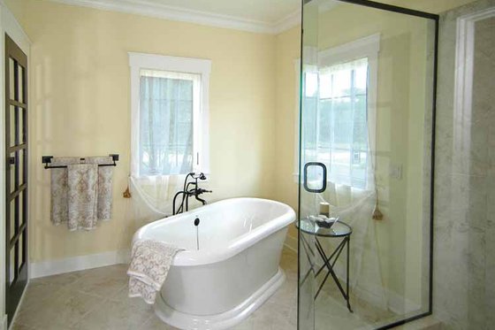 Interior - Master Bathroom 1 for European House Plan #928-28 - 4 bed, 4.5 bath