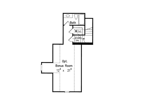 Floor Plan - Other Floor for Mediterranean House Plan #927-122 - 4 bed, 2.5 bath