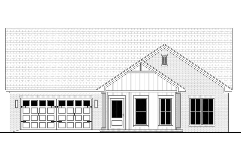 Home Plan - Exterior - Front Elevation 9 for Farmhouse House Plan #430-433 - 3 bed, 2 bath
