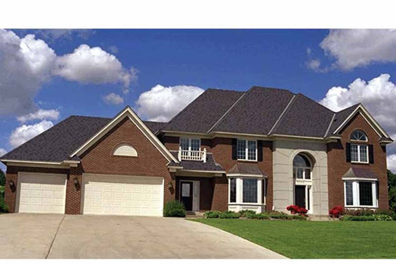 Home Plan - Exterior - Front Elevation 3 for Traditional House Plan #51-771 - 4 bed, 2.5 bath