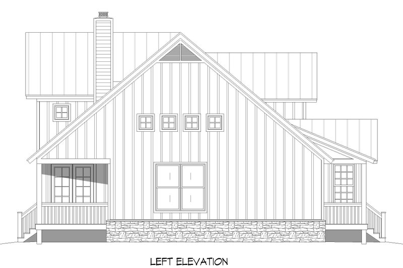 House Plan Design - Exterior - Other Elevation for Traditional House Plan #932-413 - 3 bed, 3.5 bath