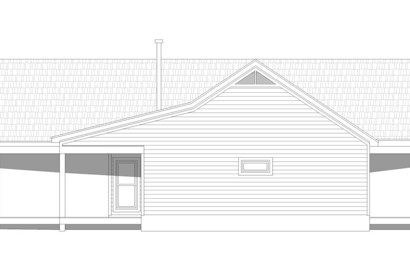 Home Plan - Exterior - Other Elevation 1 for Victorian House Plan #932-409 - 3 bed, 2 bath
