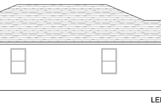 Exterior - Other Elevation for Traditional House Plan #1058-241 - 3 bed, 2 bath