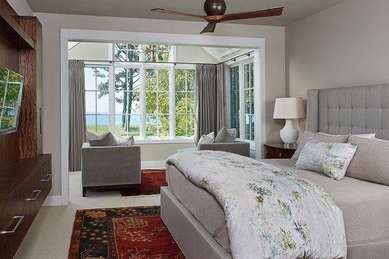 Interior - Master Bedroom for Farmhouse House Plan #928-14 - 3 bed, 3.5 bath