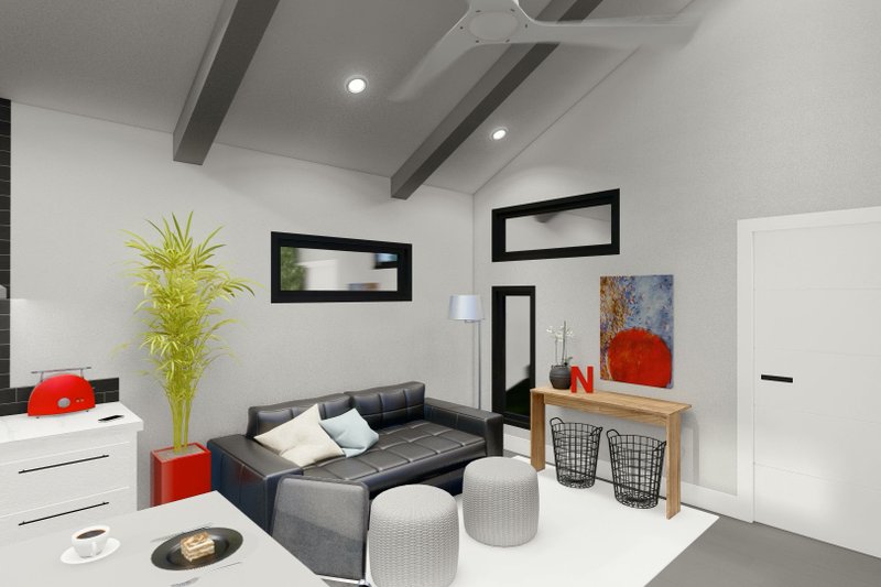 House Plan Design - Interior - Other for Contemporary House Plan #1122-2, 1 bath