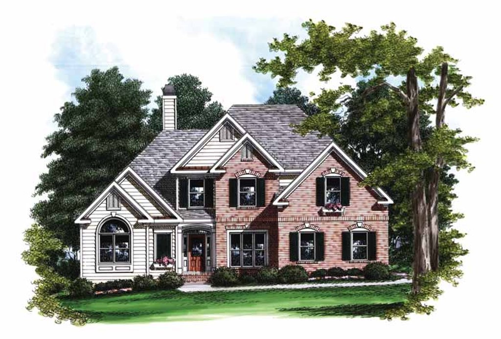 Traditional Style House Plan 4 Beds 3 Baths 2285 Sq Ft Plan 927 701 Homeplans Com