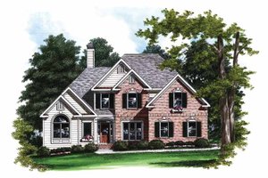 Traditional Exterior - Front Elevation Plan #927-701