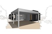 Modern Style House Plan - 4 Beds 2 Baths 2681 Sq/Ft Plan #496-9 
