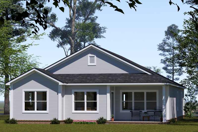 Home Plan - Exterior - Other Elevation 1 for Cottage House Plan #513-2334 - 3 bed, 2 bath