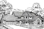 Traditional Style House Plan - 4 Beds 2.5 Baths 2882 Sq/Ft Plan #312-122 