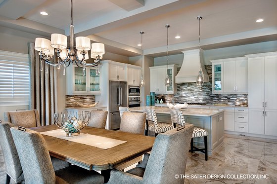 Interior - Kitchen 1 for Mediterranean House Plan #930-449 - 3 bed, 3.5 bath