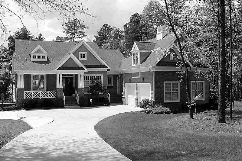 Dream House Plan - Exterior - Front Elevation 3 for Craftsman House Plan #453-230 - 4 bed, 3.5 bath