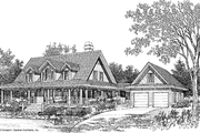 Country Style House Plan - 4 Beds 3.5 Baths 2647 Sq/Ft Plan #929-118 