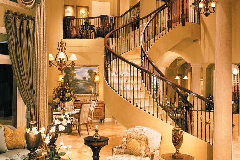 Home Plan - Interior - Family Room 1 for Mediterranean House Plan #930-330 - 4 bed, 4.5 bath