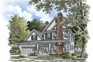 Traditional Exterior - Front Elevation Plan #929-787