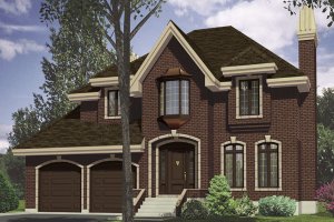 Traditional Exterior - Front Elevation Plan #138-377