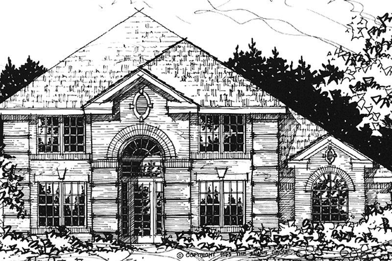 House Plan Design - Country Exterior - Front Elevation Plan #1007-52