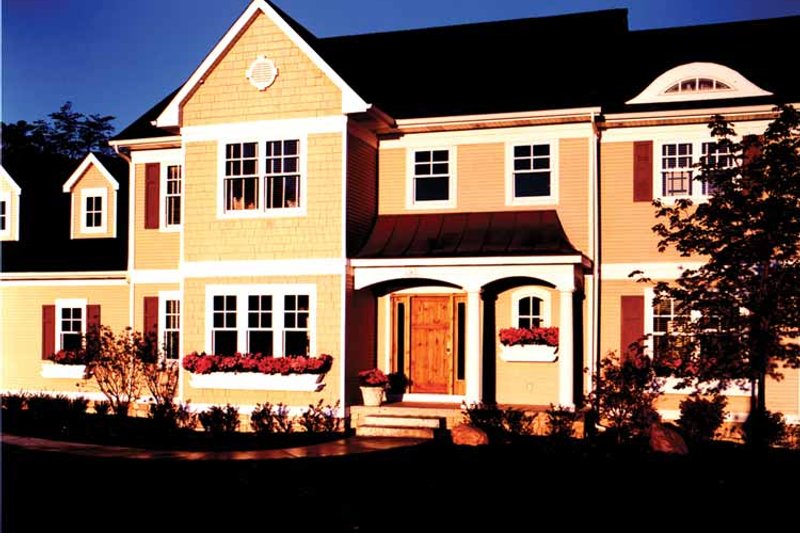 Architectural House Design - Traditional Exterior - Front Elevation Plan #928-46