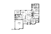 Traditional Style House Plan - 3 Beds 2.5 Baths 2005 Sq/Ft Plan #46-803 