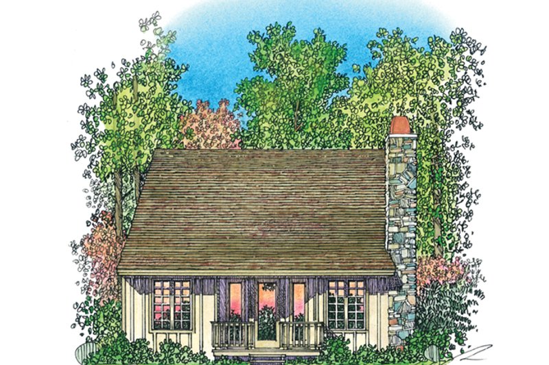 House Plan Design - Exterior - Rear Elevation for Adobe / Southwestern House Plan #1016-111 - 3 bed, 2.5 bath