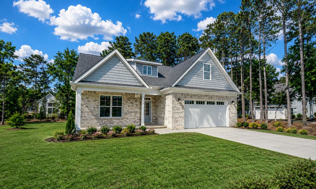 Exterior - Front Elevation 2 for Cottage House Plan #20-2315 - 4 bed, 3 bath