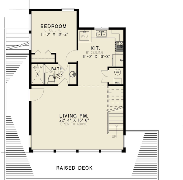 Modern Floor Plan - Main Floor Plan #923-398