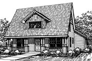 Cottage Style House Plan - 3 Beds 2.5 Baths 1540 Sq/Ft Plan #124-306 