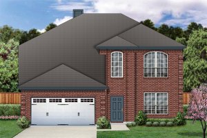 Traditional Exterior - Front Elevation Plan #84-374