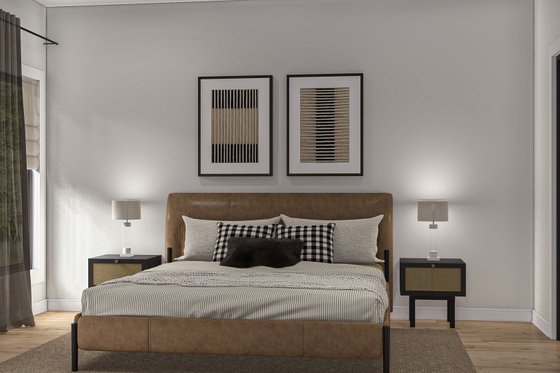 Interior - Master Bedroom for Modern House Plan #455-499 - 3 bed, 2.5 bath